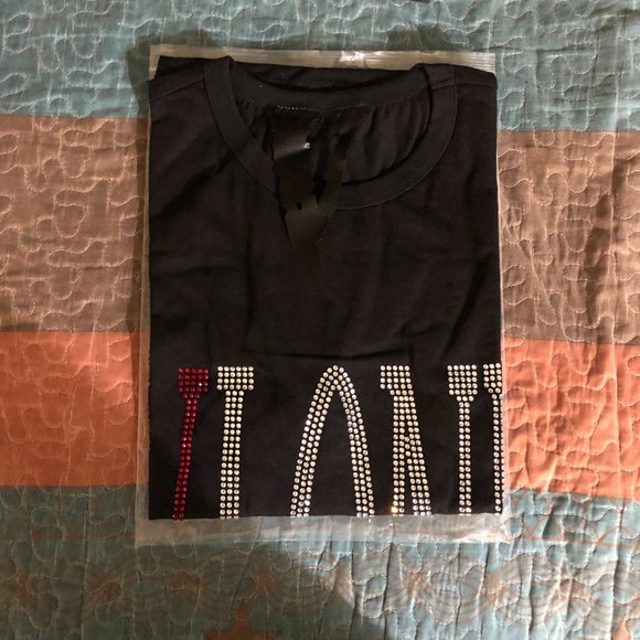 VLONE Rhinestone Staple T-Shirt - Picture 4 of 7